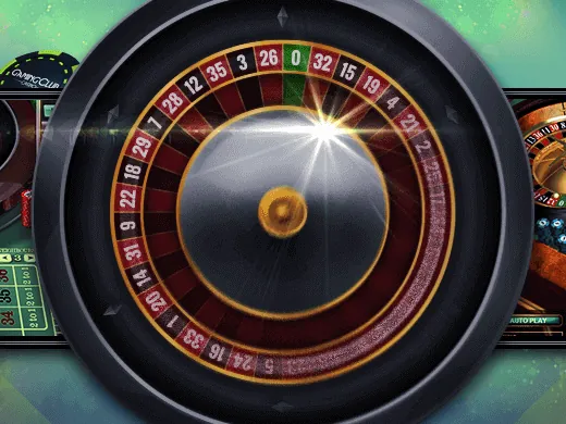 Gaming Club roulette wheel and table layout